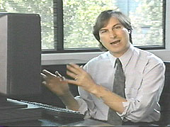 Steve Jobs in a NeXT promotional video
